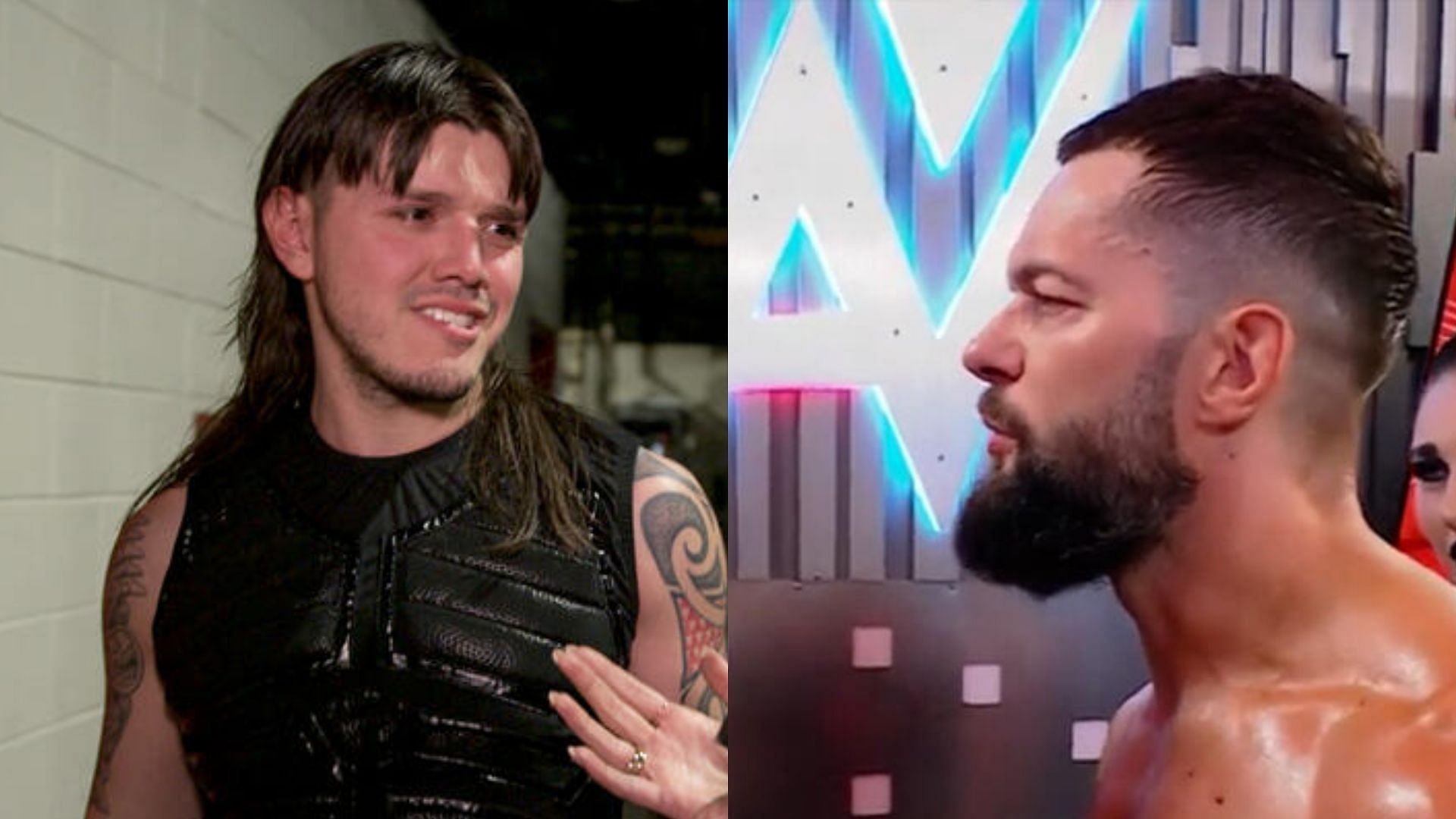 The stars have some tension (Credit: WWE.com)