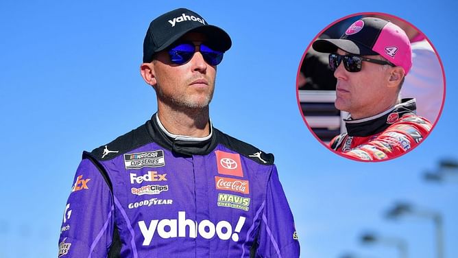 $65M-worth Denny Hamlin drops two-word reaction to Kevin Harvick's NASCAR playoff format proposal