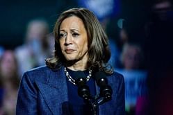 "She got caught in 4K"— Netizens react as Kamala Harris fake phone call claims erupt in wake of viral video