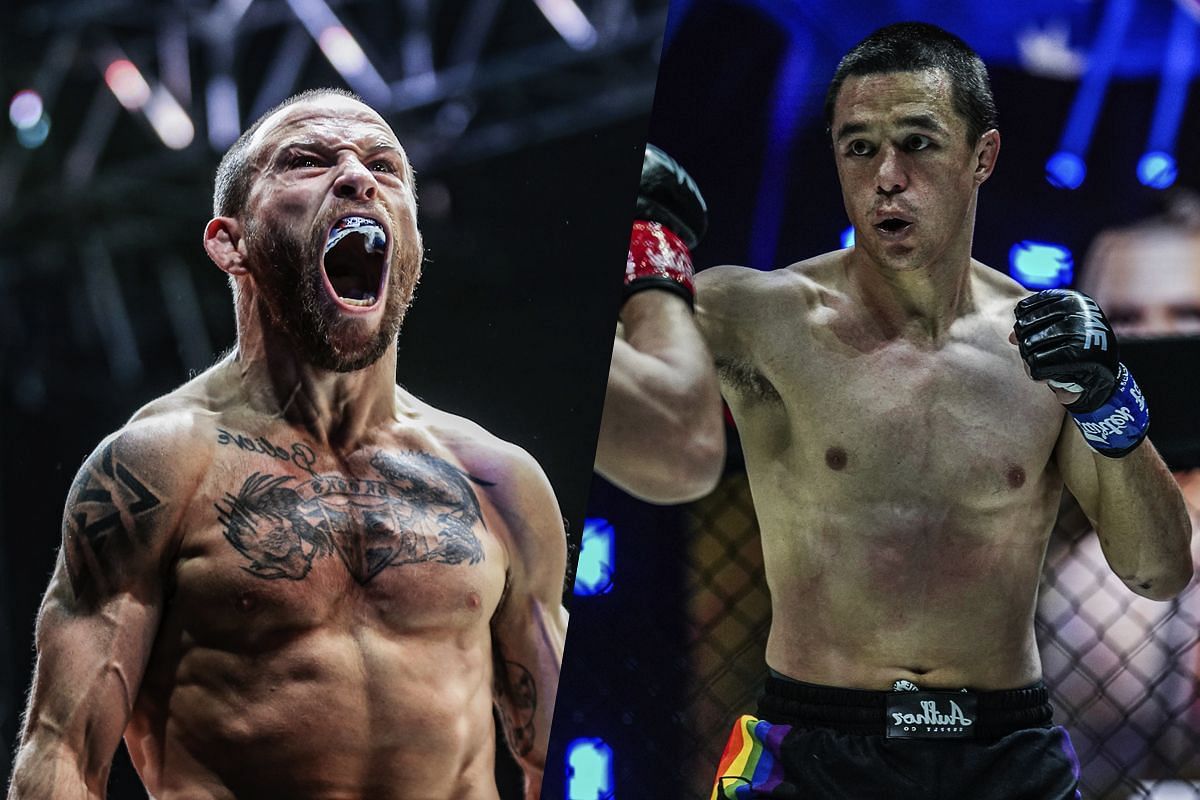 Jarred Brooks (left) Reece McLaren (right) [Photos via: ONE Championship]