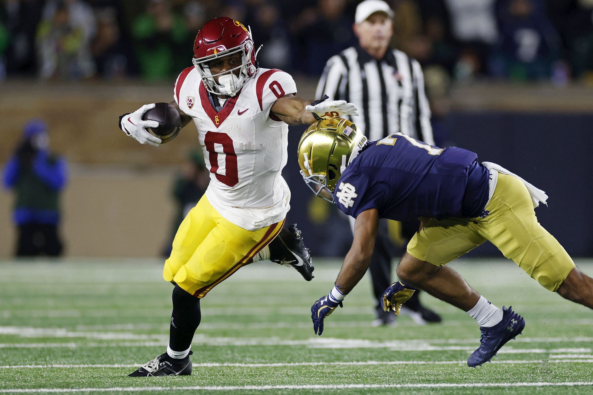 COLLEGE FOOTBALL: OCT 14 USC at Notre Dame - Source: Getty