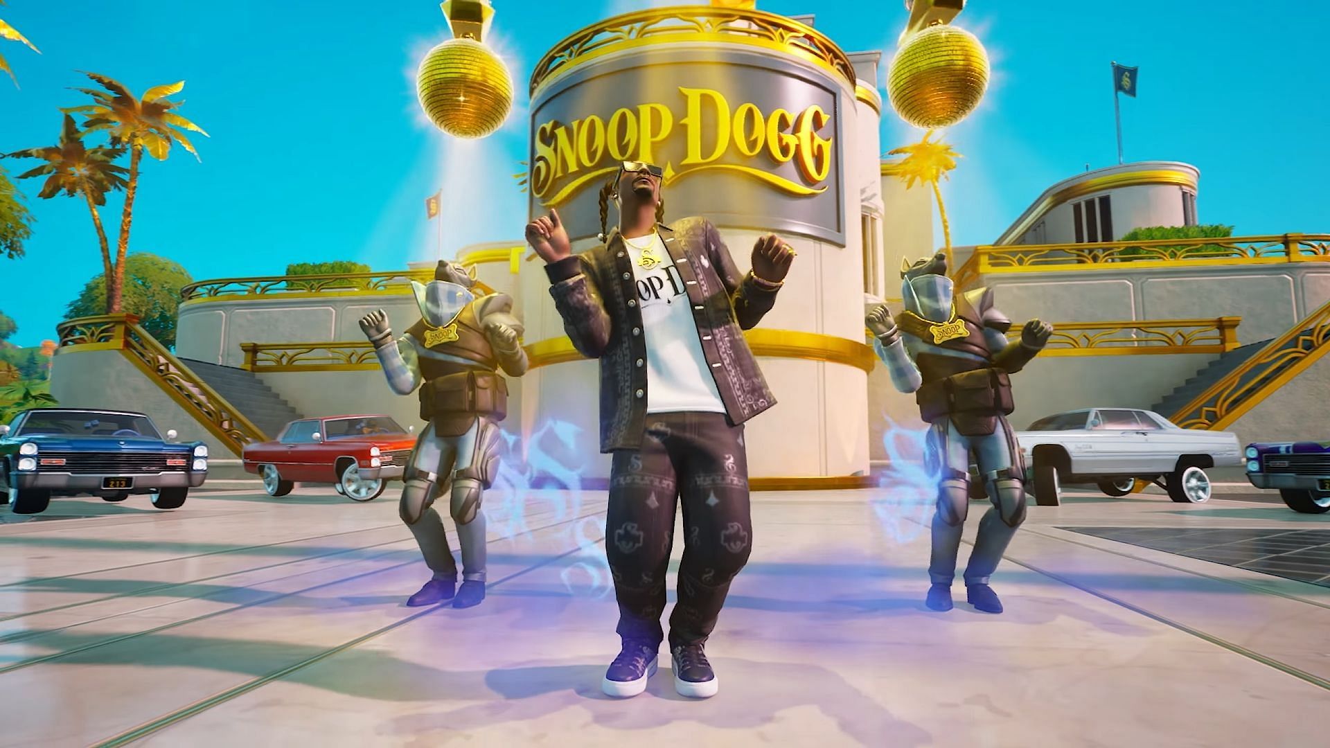 Snoop Dogg doing his iconic dance (Image via Epic Games)