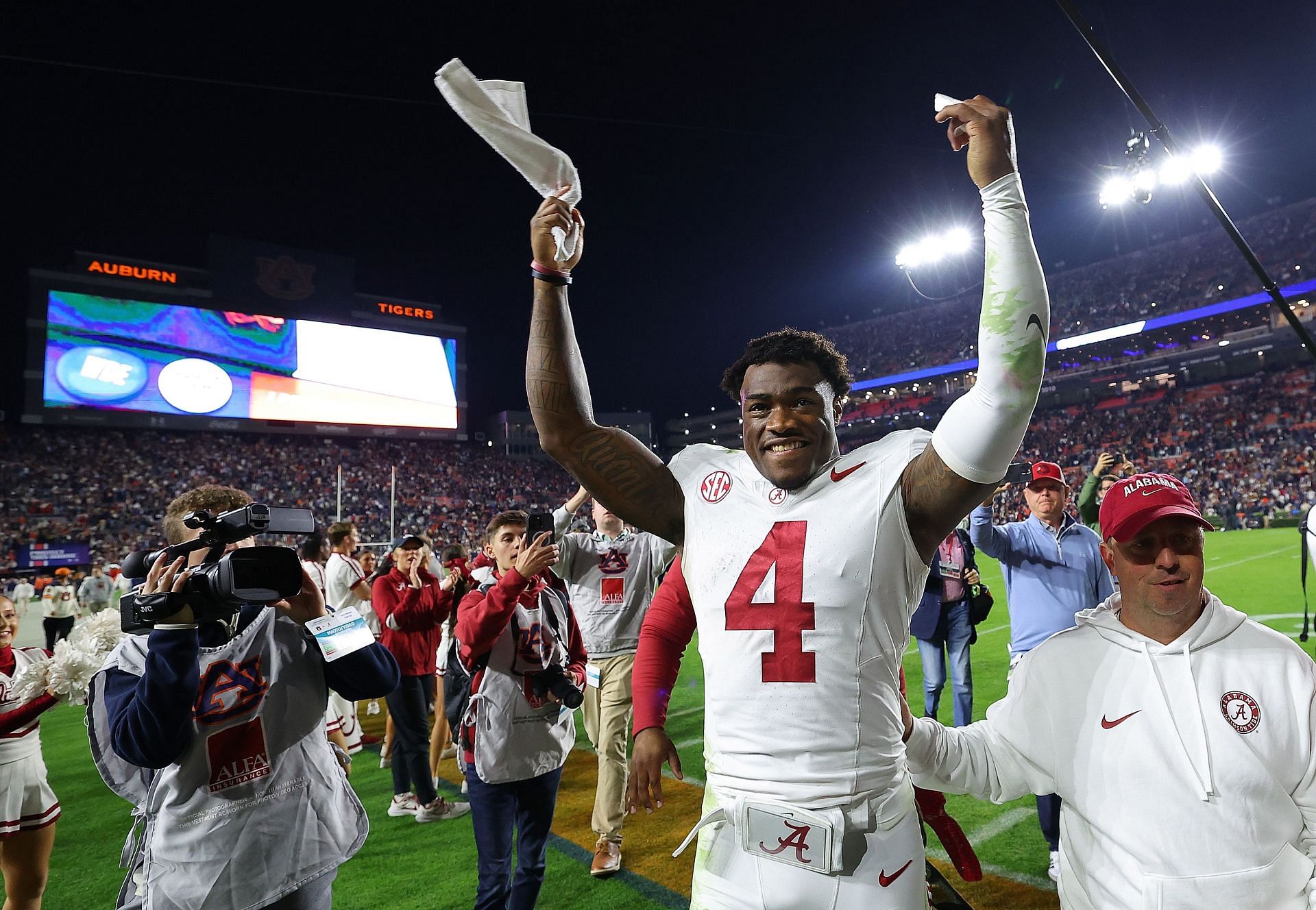 Alabama vs Auburn football rivalry