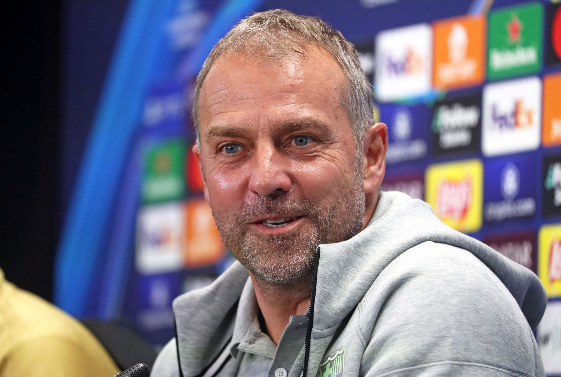Hansi Flick press conference before the Champions League match against Brest - Source: Getty