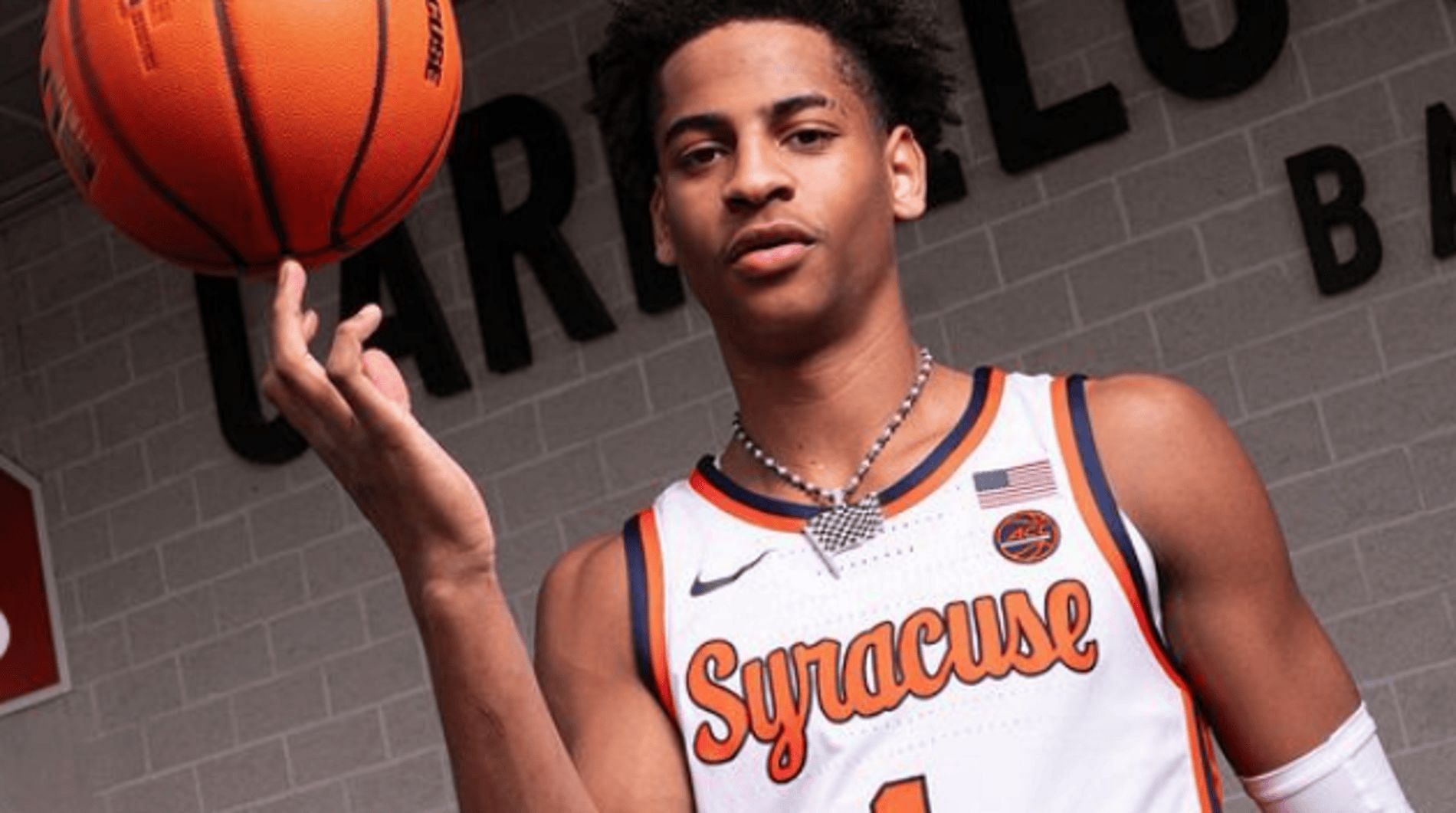 Kiyan Anthony during Syracuse official visit (Source: Instyagram/kiyananthony)