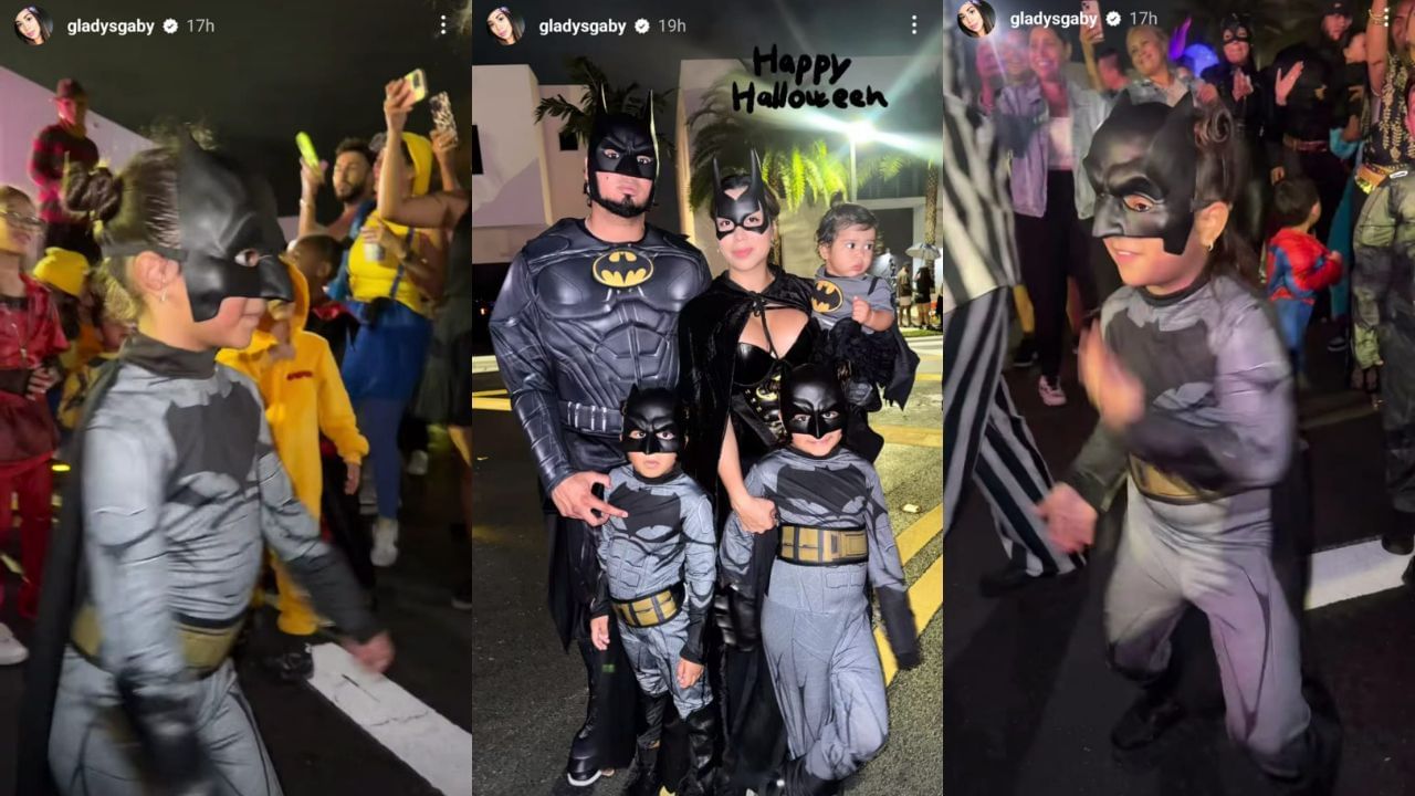 Halloween In Photos Luis Arraez & wife Gladys are the perfect Batman