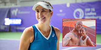 Belinda Bencic shares hilarious struggle while clicking pictures with boyfriend Martin Hromkovic as she prepares for 2025 run after birth of 1st child