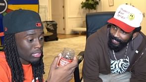 "He knows his worth": Viewers react as Kyrie Irving removes water bottle label to supposedly avoid unpaid promotion during Kai Cenat's Mafiathon 2