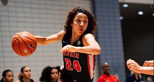 WATCH: No. 1 WBB prospect Aaliyah Chavez had a standout display for Monterrey High at the Allen Hoopfest Tournament