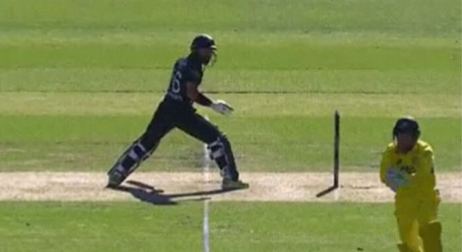 [Watch] Mohammad Rizwan hits boundary off Marnus Labuschagne, gets out next ball as Josh Inglis takes smart running catch in AUS vs PAK 1st ODI