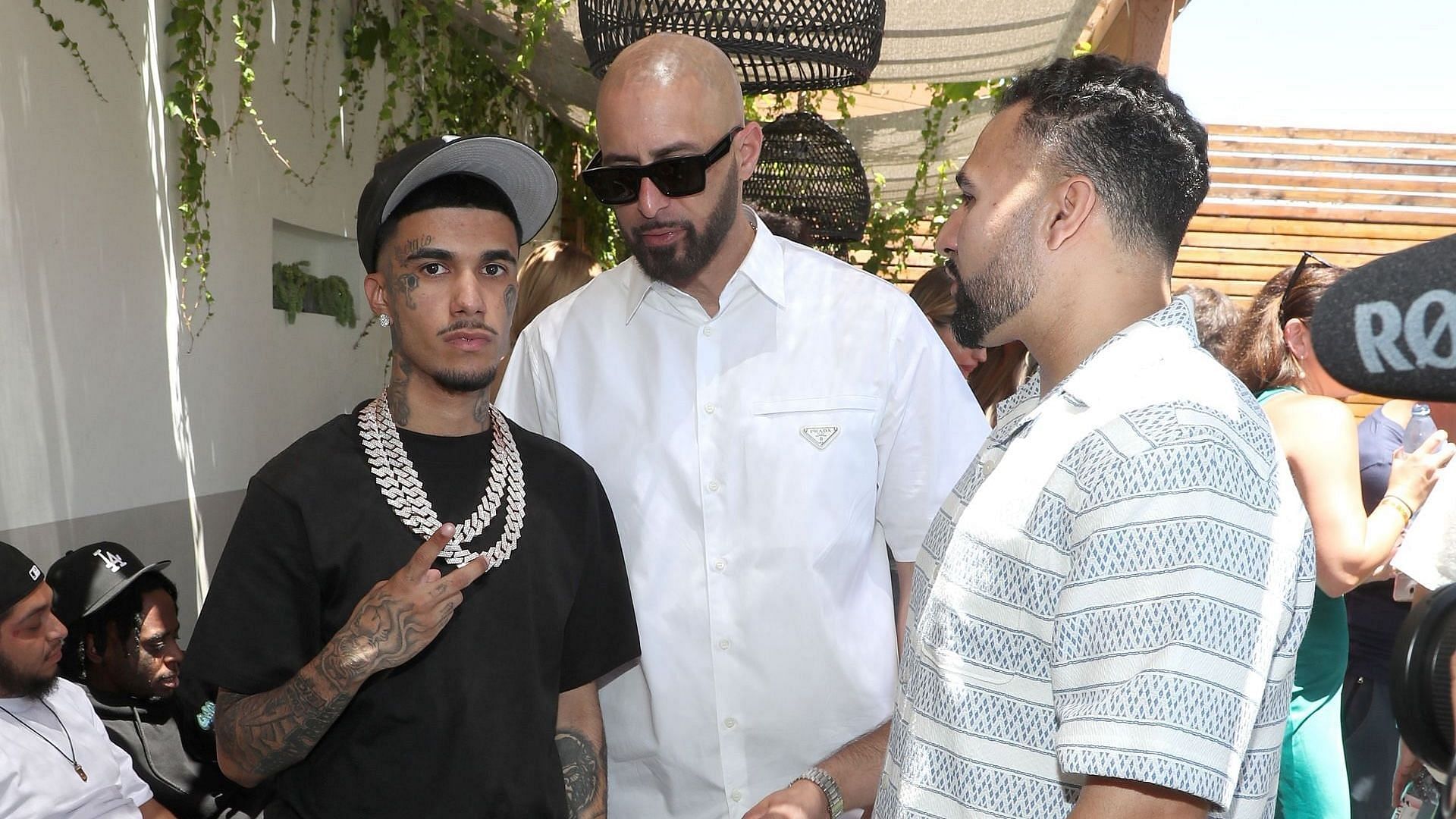 Peysoh (L), Ghazi (M), and Mina Etminan (R) attend EMPIRE Celebrates BET Weekend 2024 at Academy LA on June 29, 2024 in Los Angeles, California. (Image via Getty/Cassidy Sparrow)