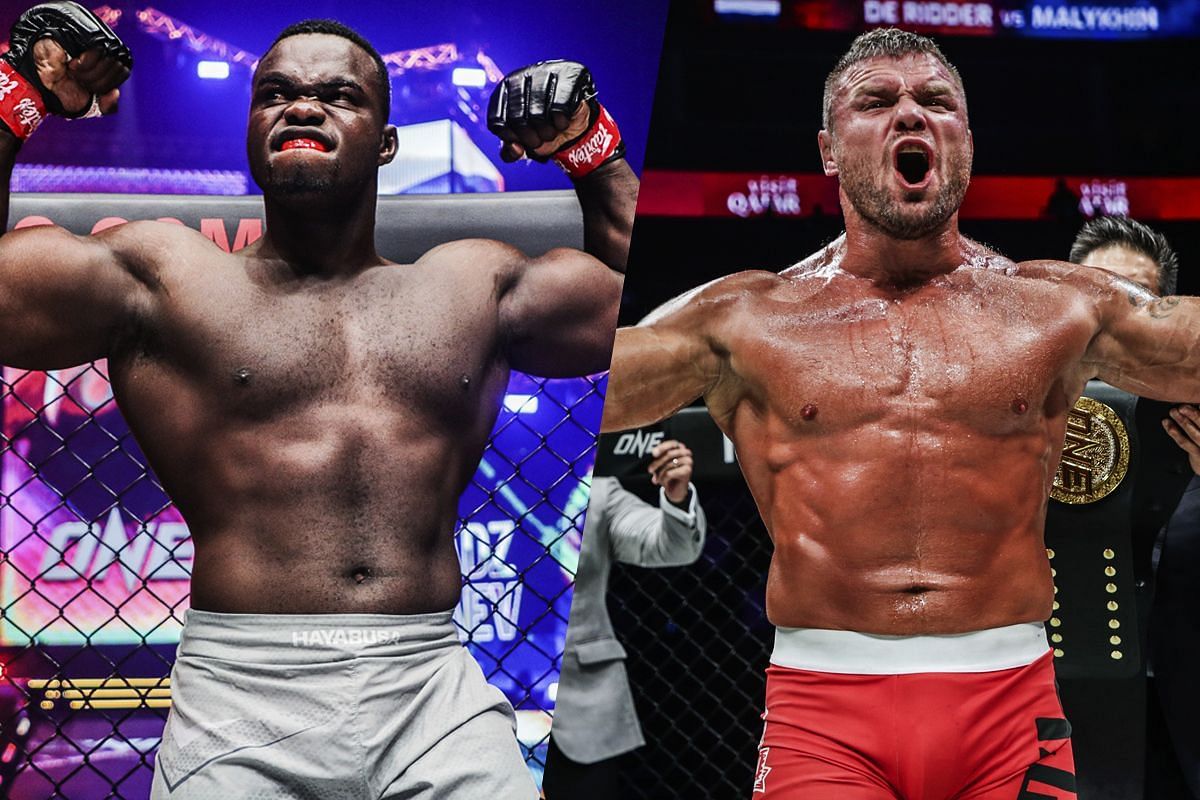 Oumar Kane (left) and Anatoly Malykhin (right) | Image credit: ONE Championship