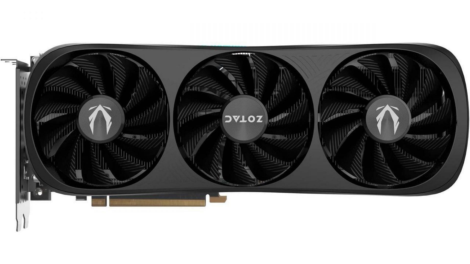 Zotac RTX 4080 SUPER AMP card (Image via Zotac)