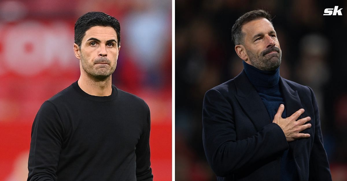 Arsenal boss Mikel Arteta (left) and new Manchester United manager Ruben Amorim