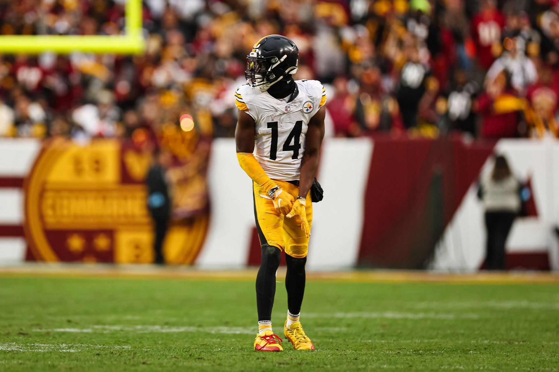 George Pickens at Pittsburgh Steelers v Washington Commanders - Source: Getty