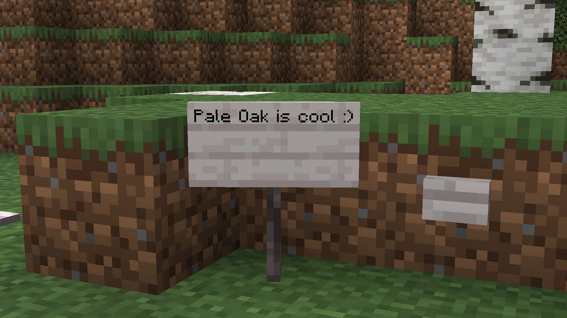 Place these signs to mark important areas in your world (Image via Mojang Studios)