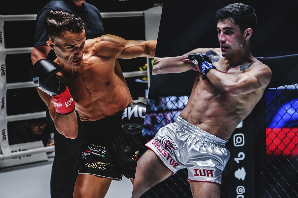 Jonathan Di Bella (left) Rui Botelho (right) [Photos via: ONE Championship]