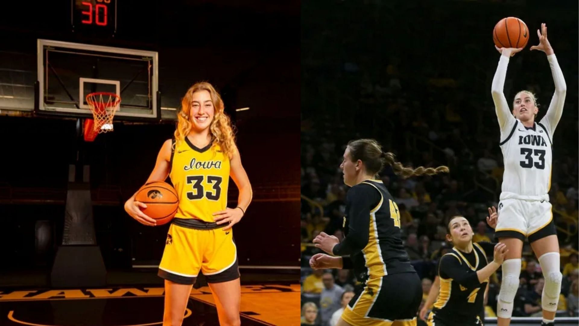 Lucy Olsen put up a show for Iowa, scoring 19 points in her debut for Jan Jensen