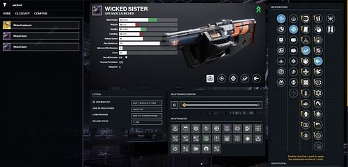 Wicked Sister PvE god roll (Image via D2Gunsmith/Bungie)