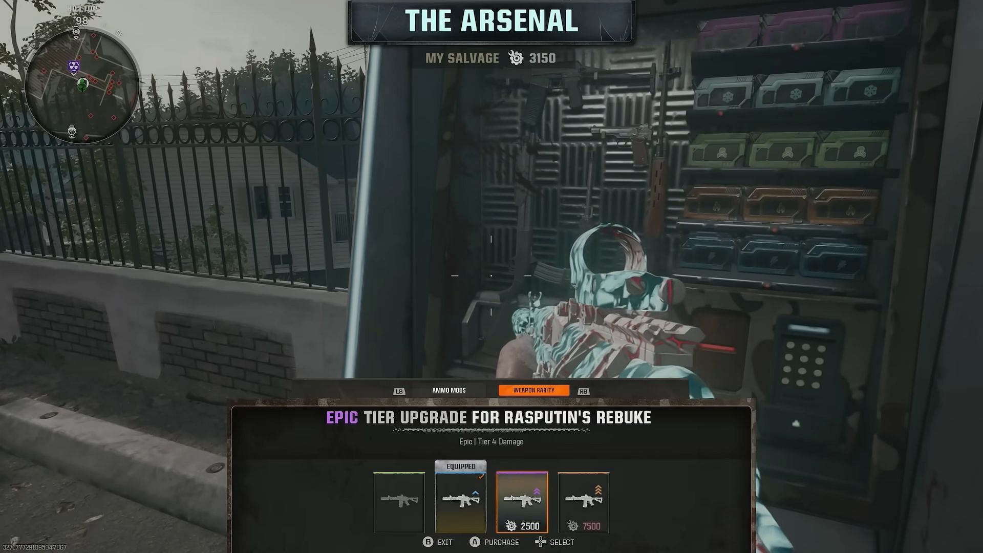 The Arsenal in Black Ops 6 (Image via Activision)