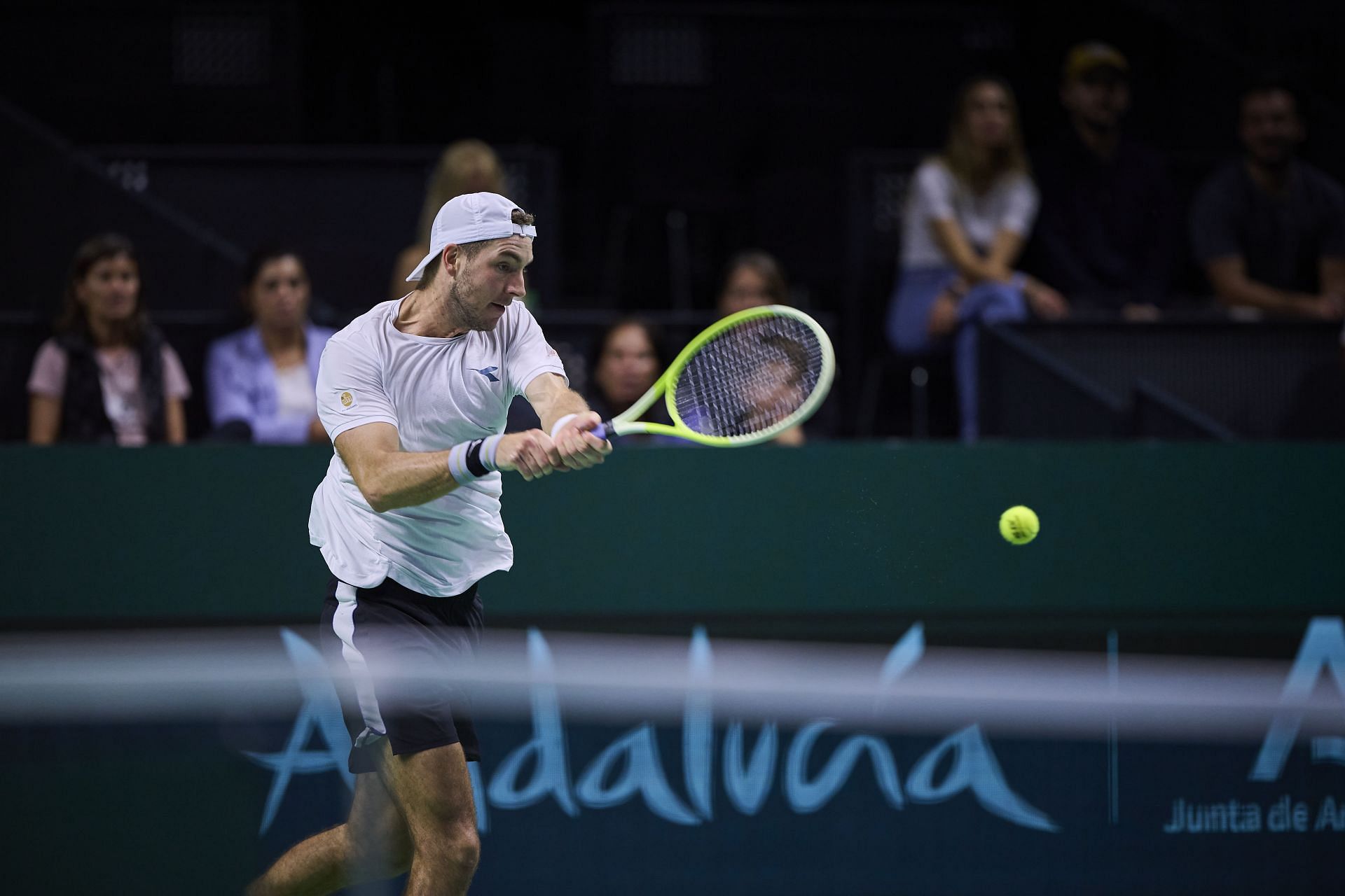 Jan-Lennard Struff at the Davis Cup Finals 2024. (Photo: Getty)