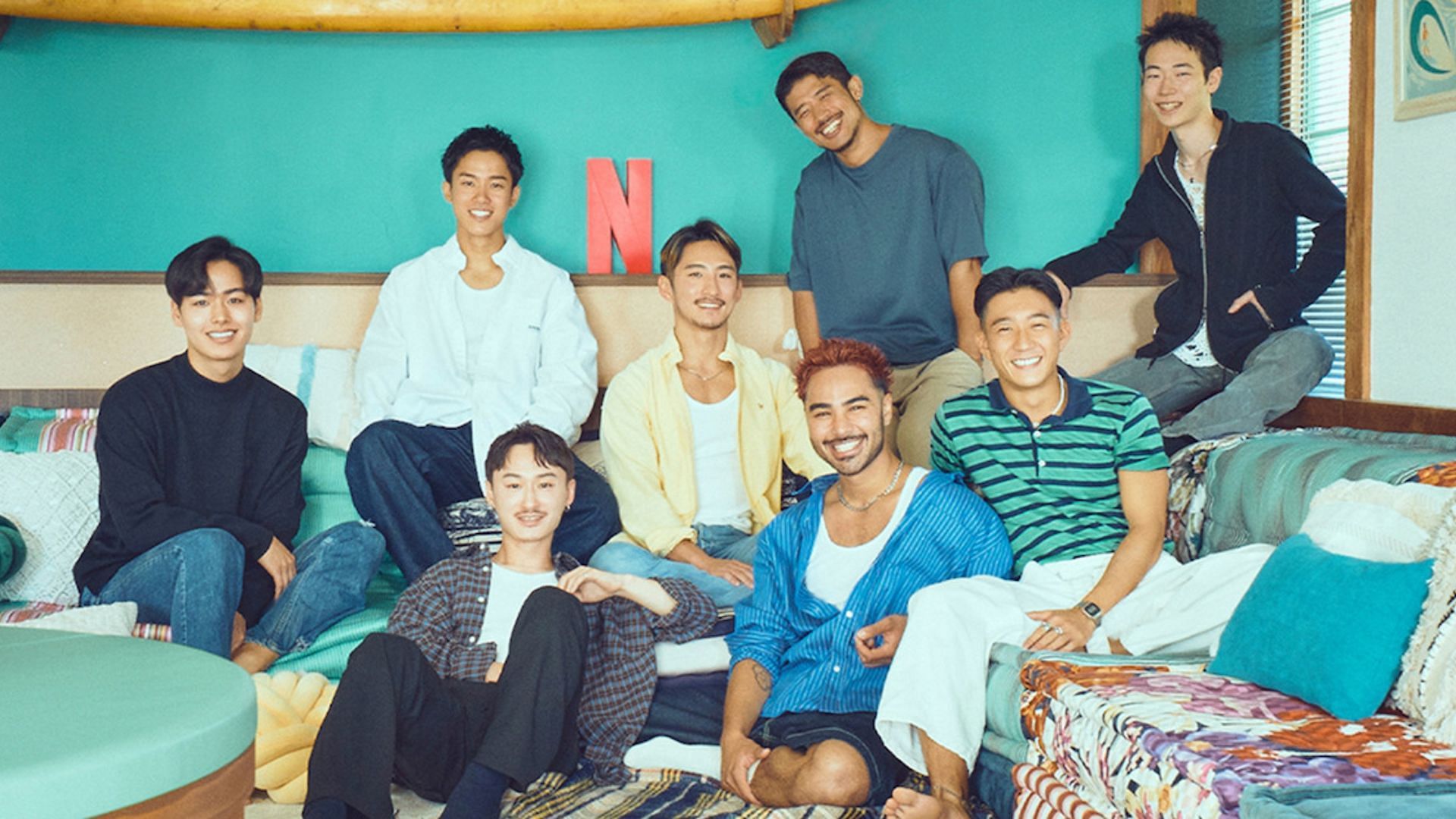 This is Japan&#039;s first same-sex dating program (Image via Netflix)