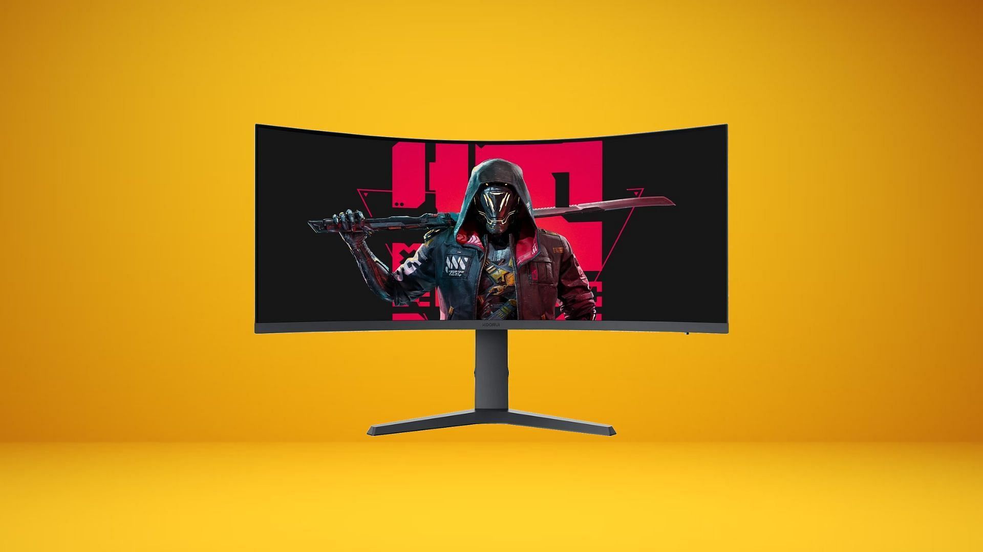 KOORUI 34-inch Ultra Curved Gaming Monitor is available on Walmart (Image via KOORUI)