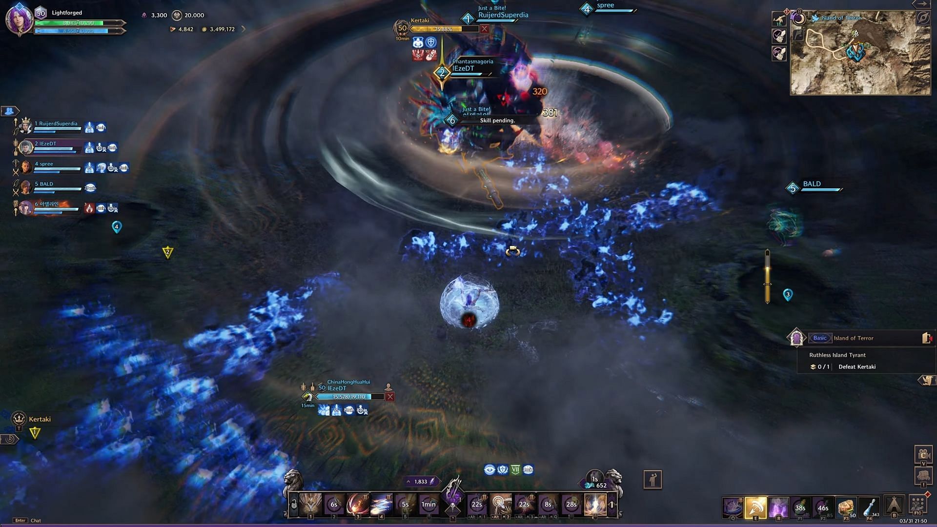 Use the flames to clear the smoke (Image via NCSoft || YouTube/@Heroes of Liberty)