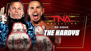 The Hardy Boys - Matt and Jeff have officially re-signed with TNA Wrestling