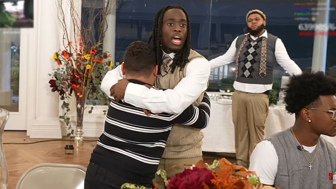 "He knew he was wrong": Kai Cenat seemingly defends Druski after comedian called a child "fat" during Thanksgiving Twitch stream