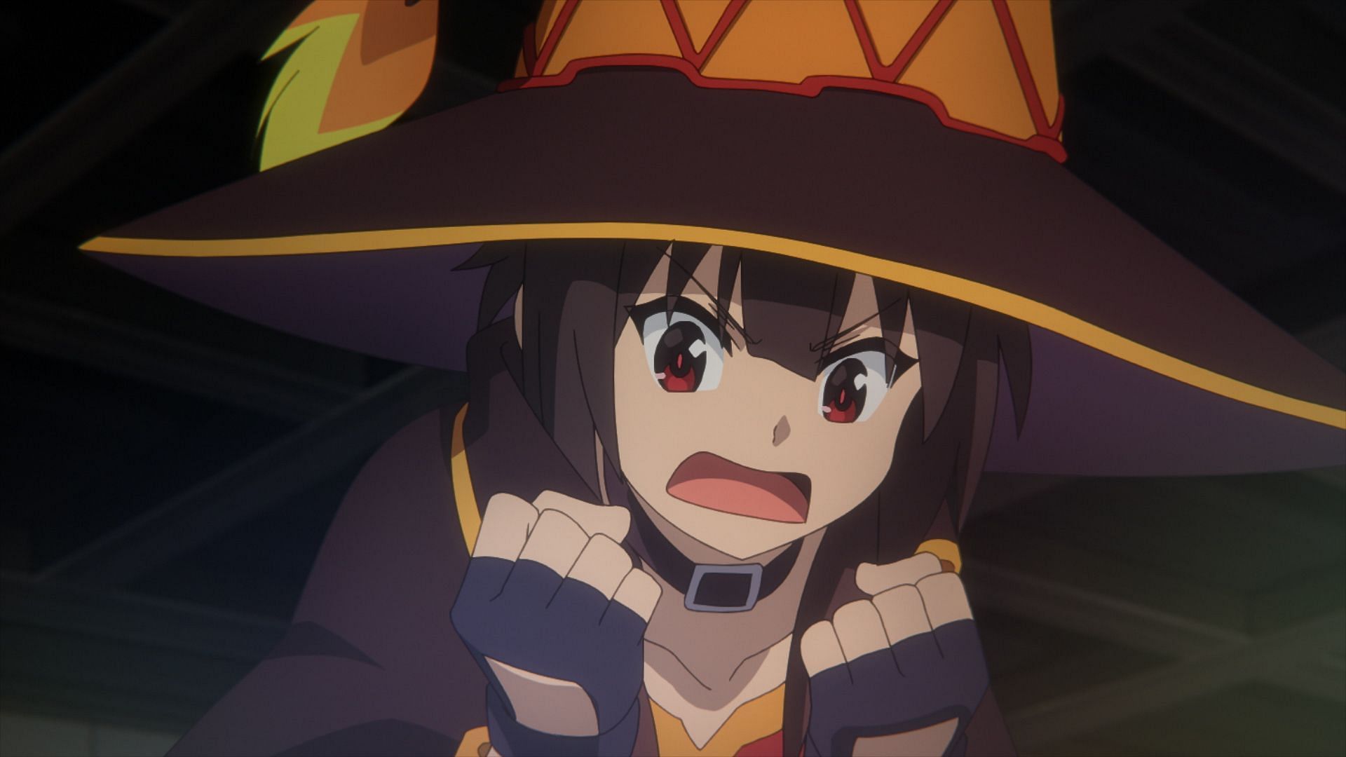 Megumin as seen in the KonoSuba series (Image via Studio Deen)