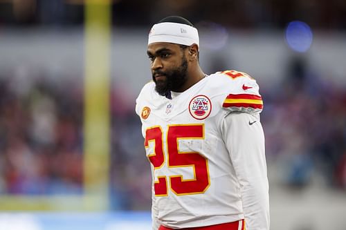 Clyde Edwards-Helaire at Kansas City Chiefs v Los Angeles Chargers - Source: Getty