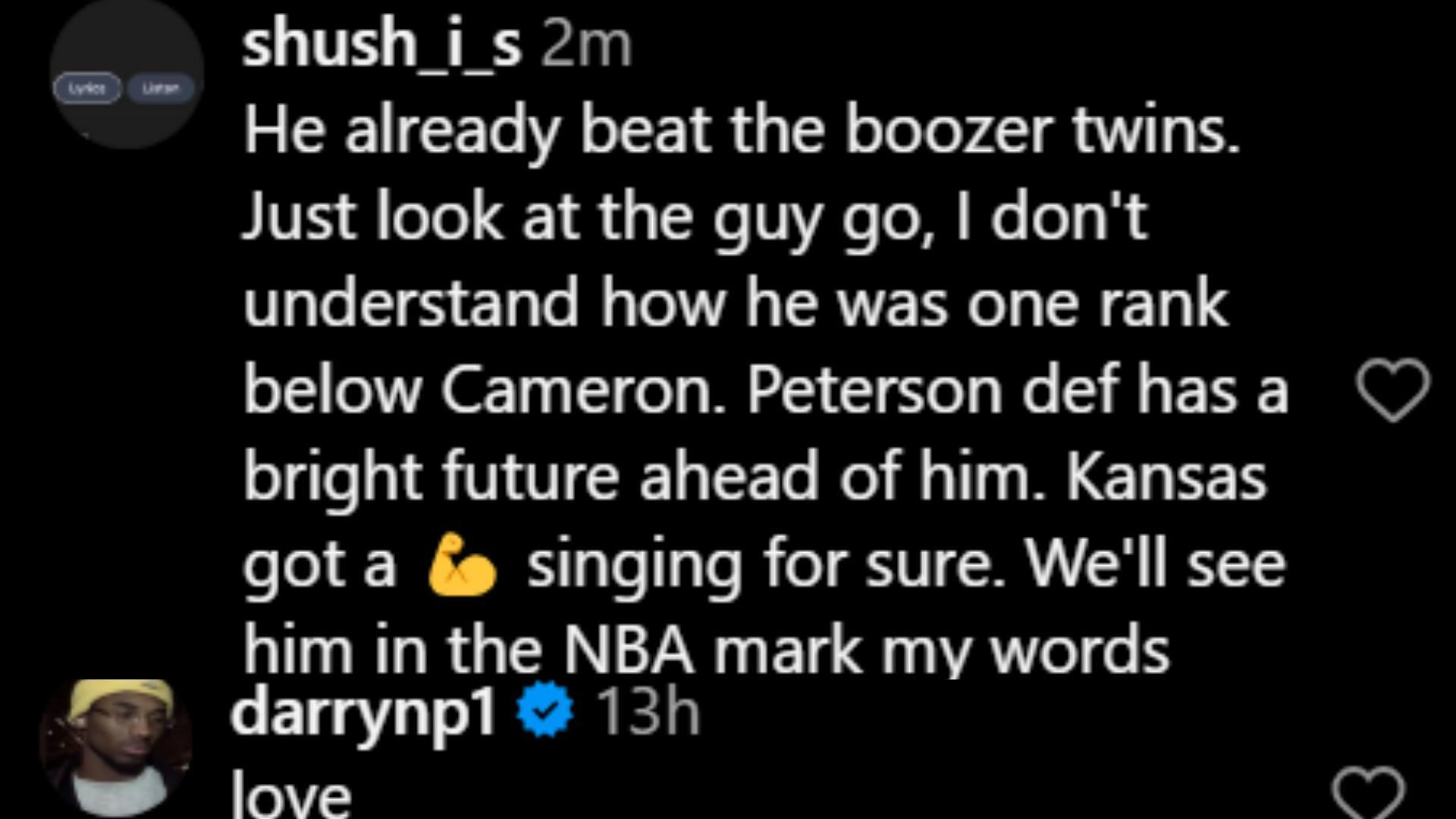 Hoops fans react to Kansas commit Darryn Peterson&#039;s astounding stat at the beginning of the season