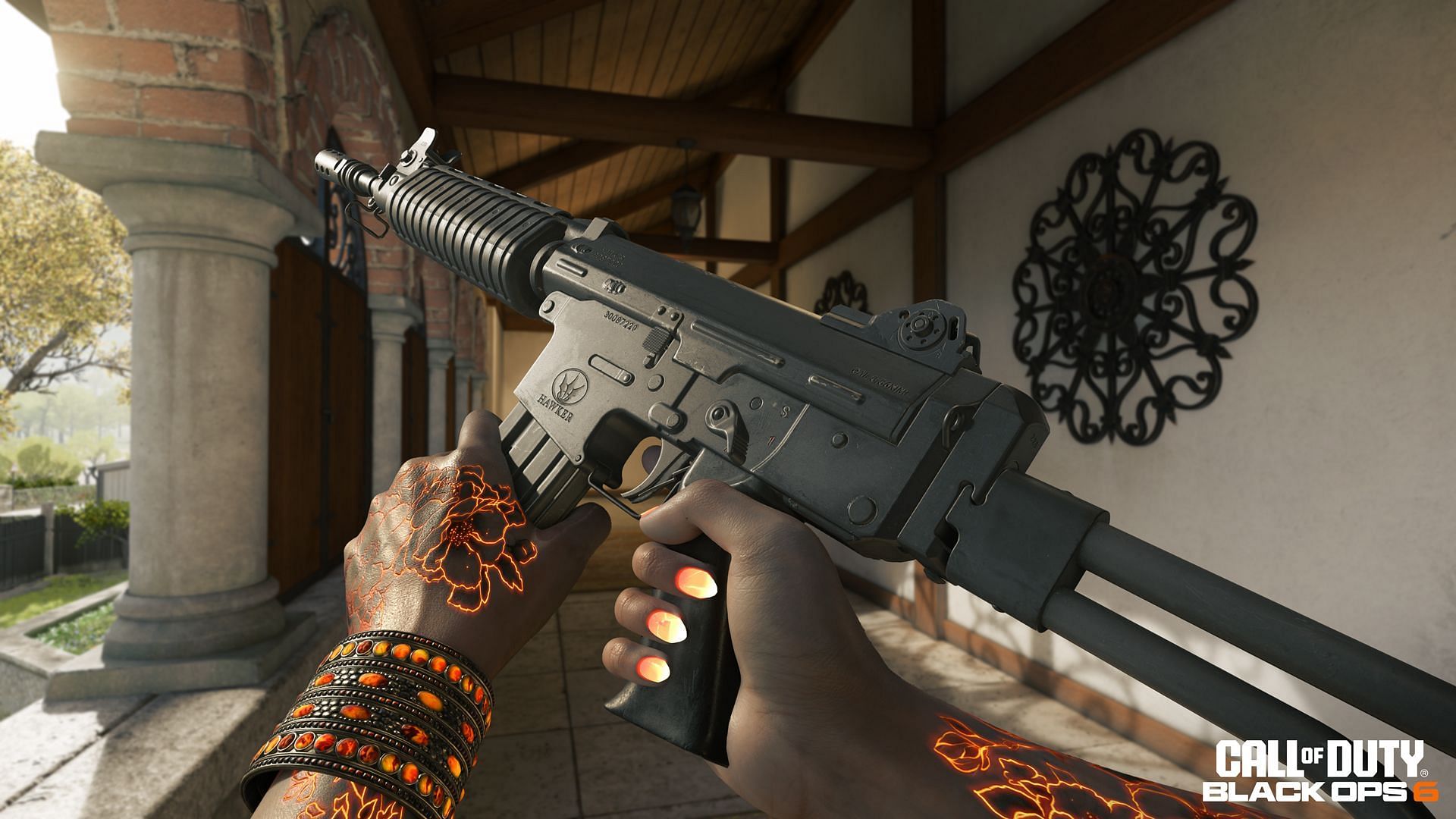 Krig C Assault Rifle joins as a new weapon in Warzone Season 1 (Image via Activision)