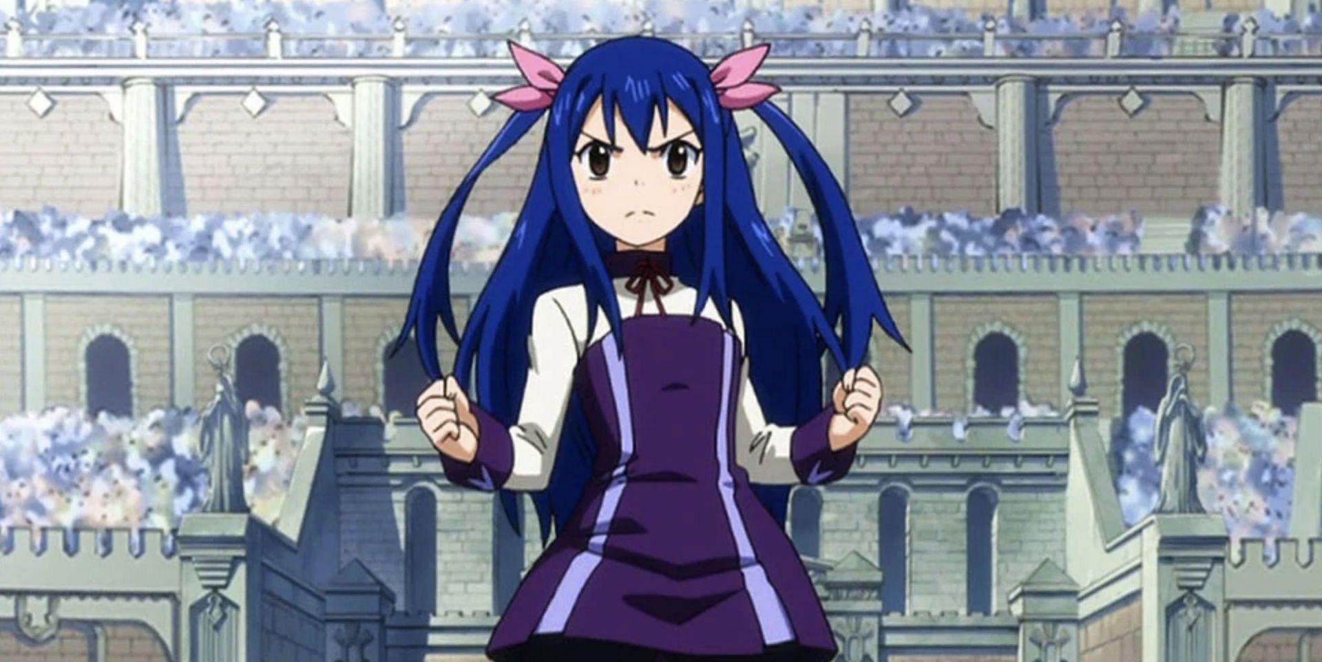 Wendy Marvell as seen in anime (Image via A-1 Pictures)