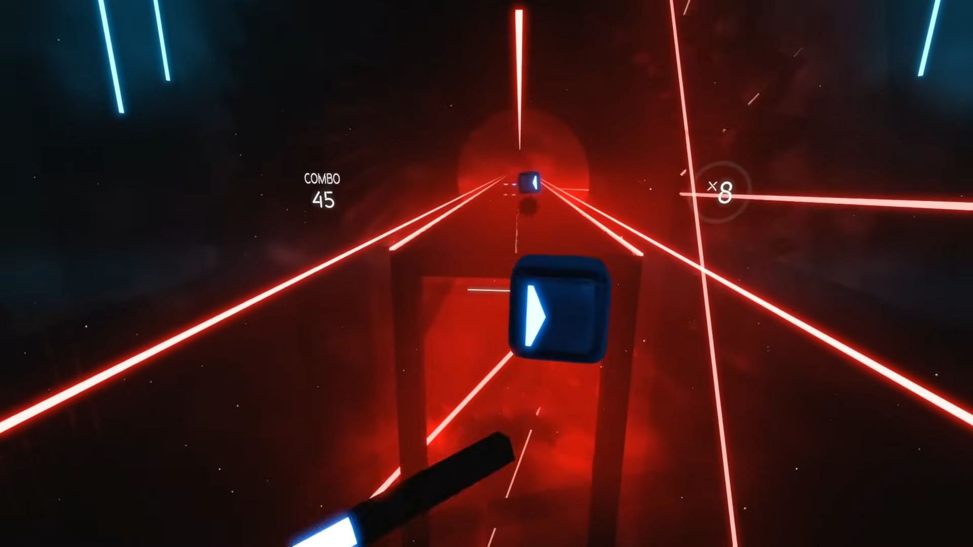 A still from Beat Saber (Image via Oculus Studios)