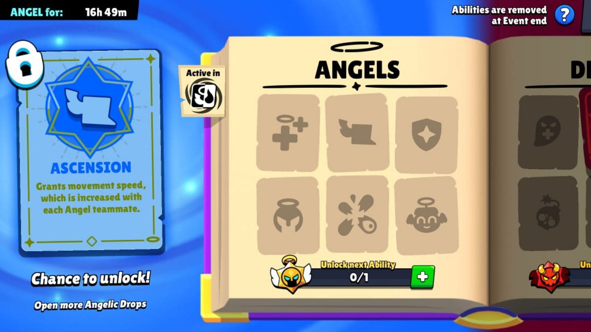 Ascension Angelic ability (Image via Supercell)