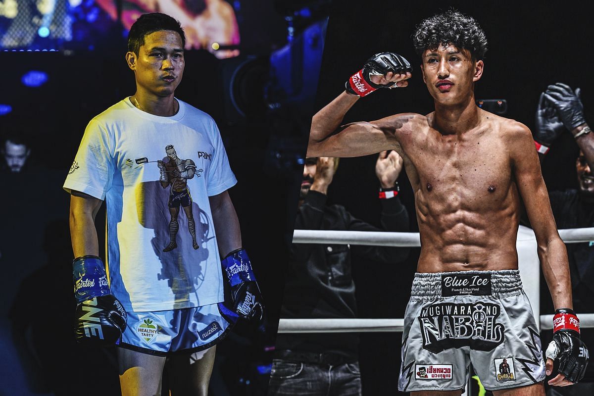 Petchtanong Petchfergus (left) and Nabil Anane (right) | Image credit: ONE Championship