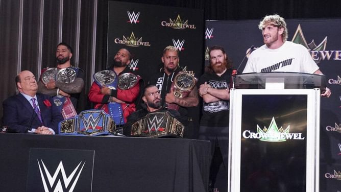 Logan Paul quotes an OG Bloodline member after the faction reunites on WWE SmackDown