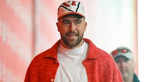 Travis Kelce shows off $12,500-worth outfit ahead of Bills clash in NYC