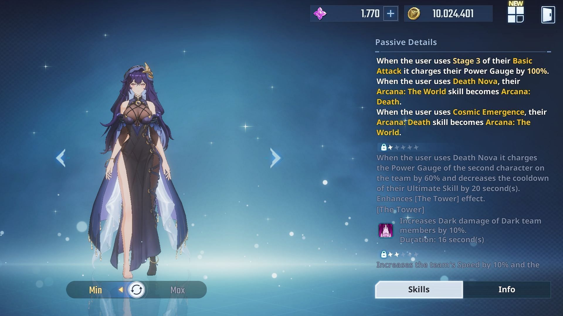 Isla's Passive Skill (Image via Netmarble)