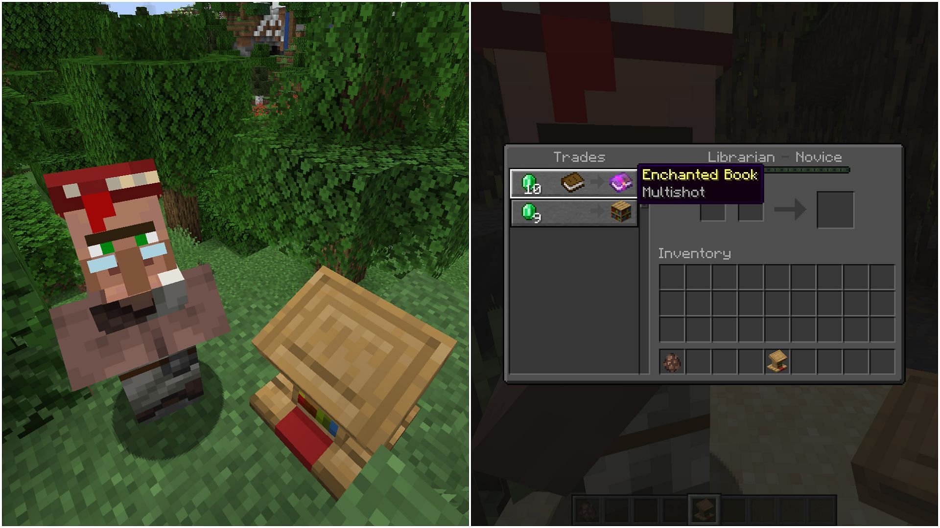 Villager trading rebalance divides trade lists to certain biomes (Image via Mojang Studios)