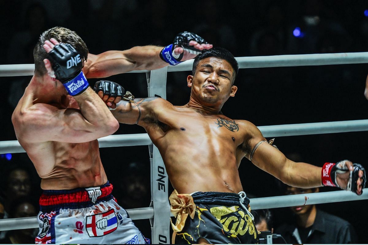 Jacob Smith and Rodtang Jitmuangnon - Photo by ONE Championship