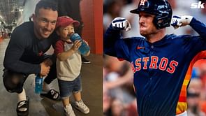 Alex Bregman and son Knox hook special memories fishing together, captures joy of his two-year-old's first catch