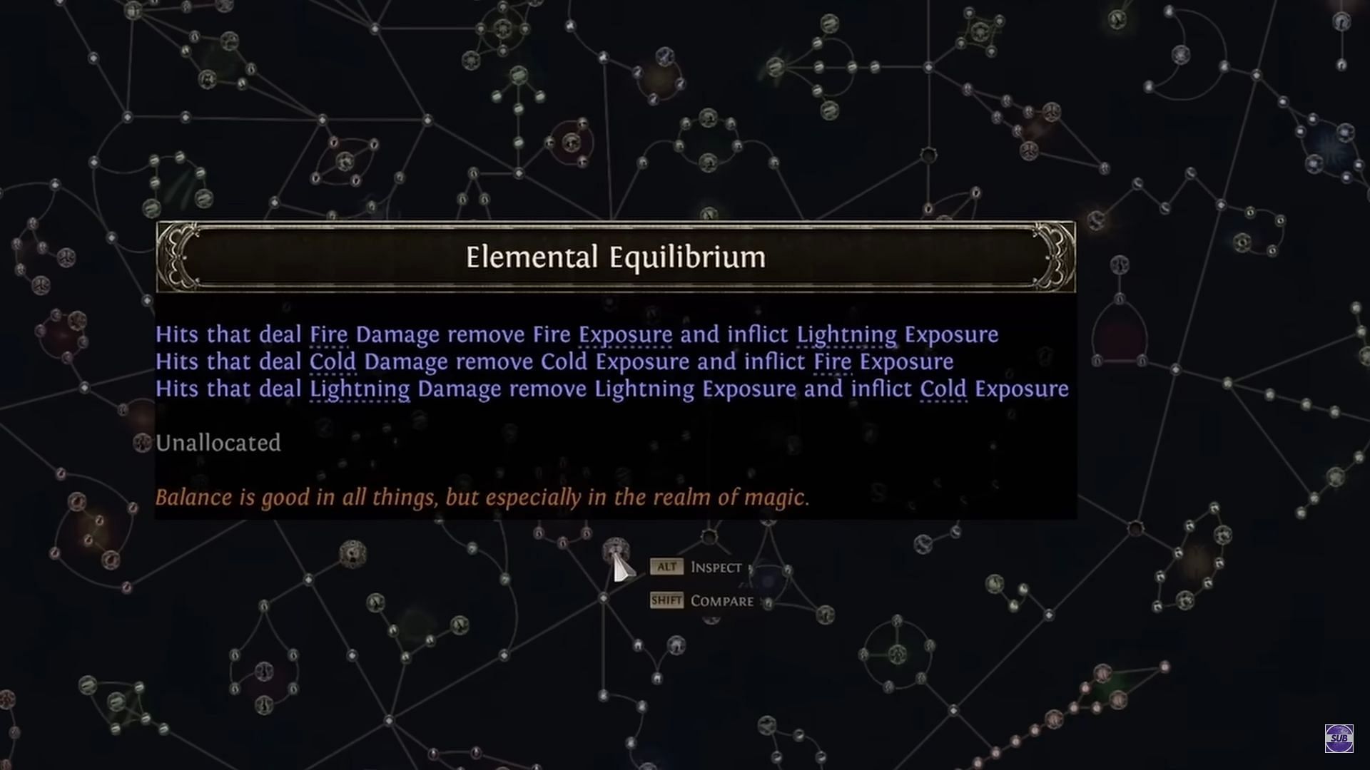 Elemental Equilibrium will be good on tri-ele builds in Path of Exile 2 (Image via Grinding Gear Games)