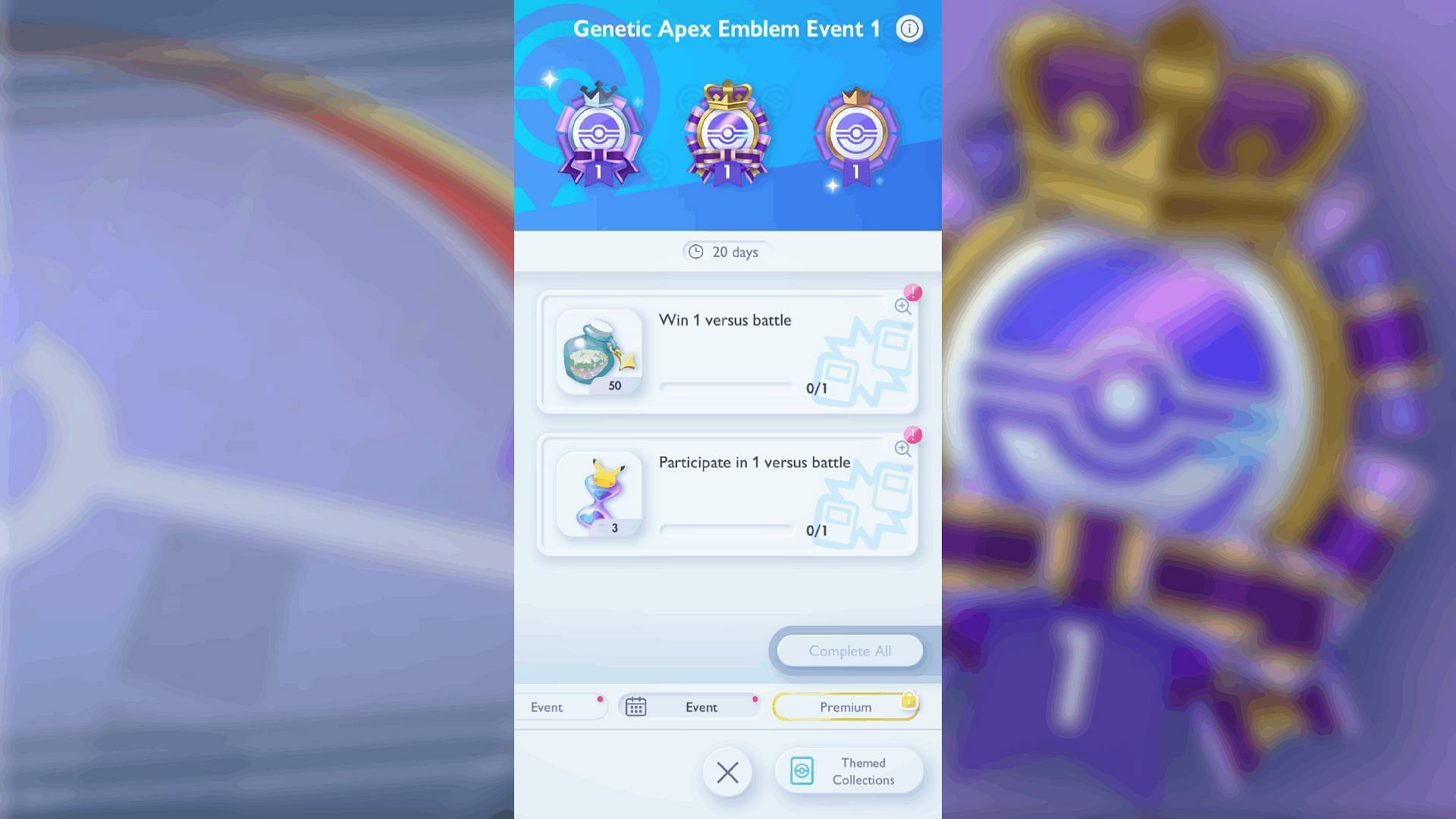 Event Special Missions (Image via TPC)