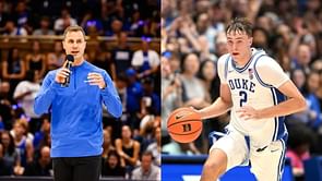 Cooper Flagg’s cramps lead to pressure on Duke support staff from HC Jon Scheyer: “I’m not happy about it”