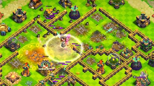 Use Clone and Invisibility spells on Super Archers (Image via Supercell)