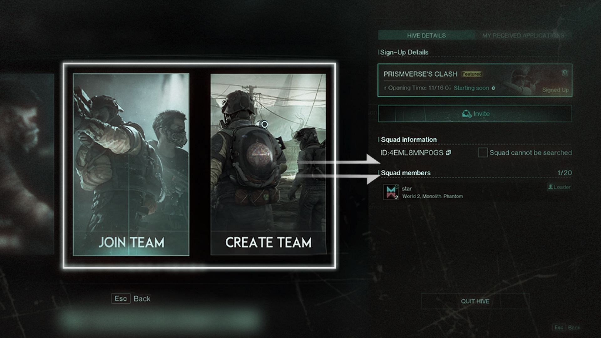 Once Human has added a new team sign-up feature (Image via Starry Studio)