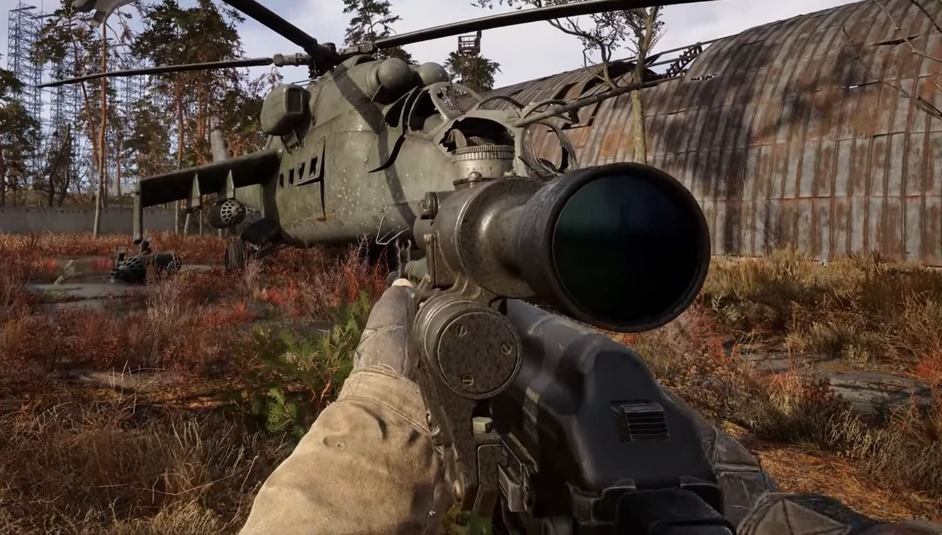 AKs with scopes can be a massive help (Image via GSC Game World || Youtube/@Lootward)